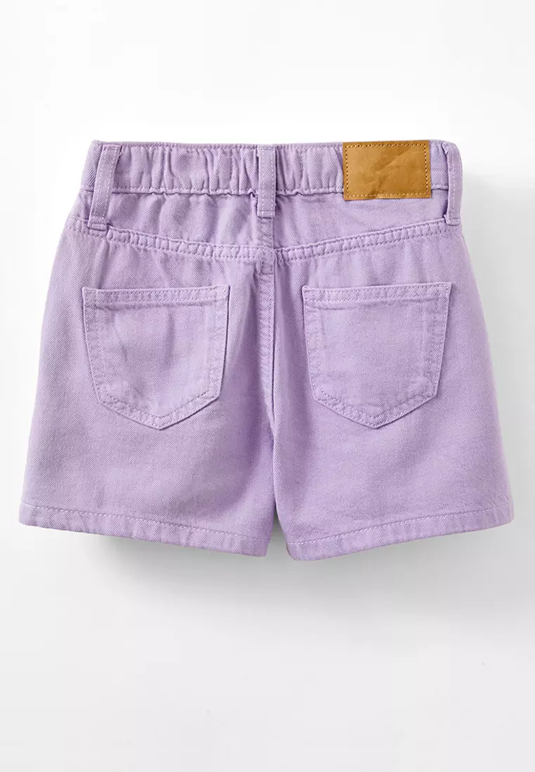 Sarai Pleat Front Denim Shorts