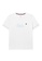 FILA white Online Exclusive Women's Embroidered Theme Print F-Box Logo T-shirt C8316AAA4D0532GS_1