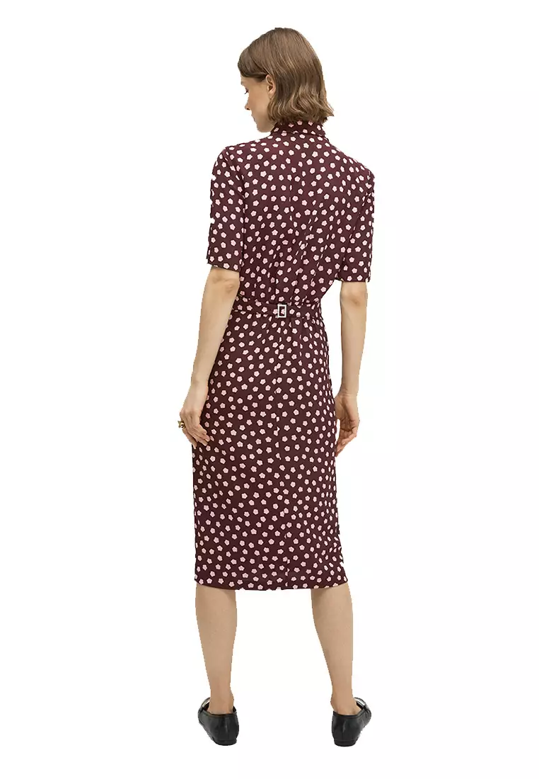 Kate spade cloud dot on sale midi dress