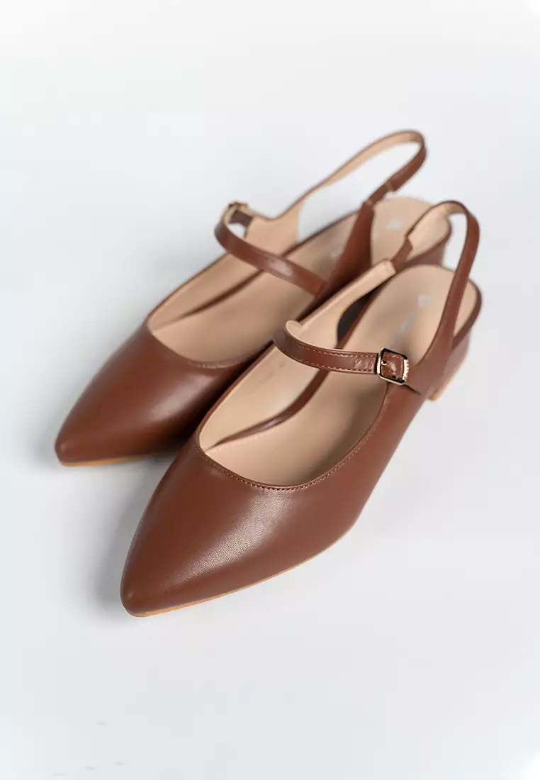 Whitney Strap Mid Heels