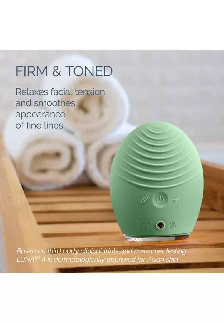FOREO LUNA 4 Smart Facial Cleansing & Firming Massage Device for Combination Skin