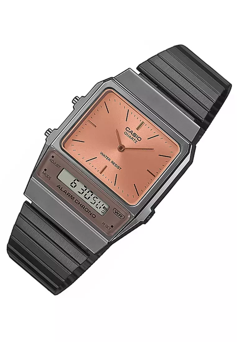 Digital Analog Watch AQ-800ECGG-4A