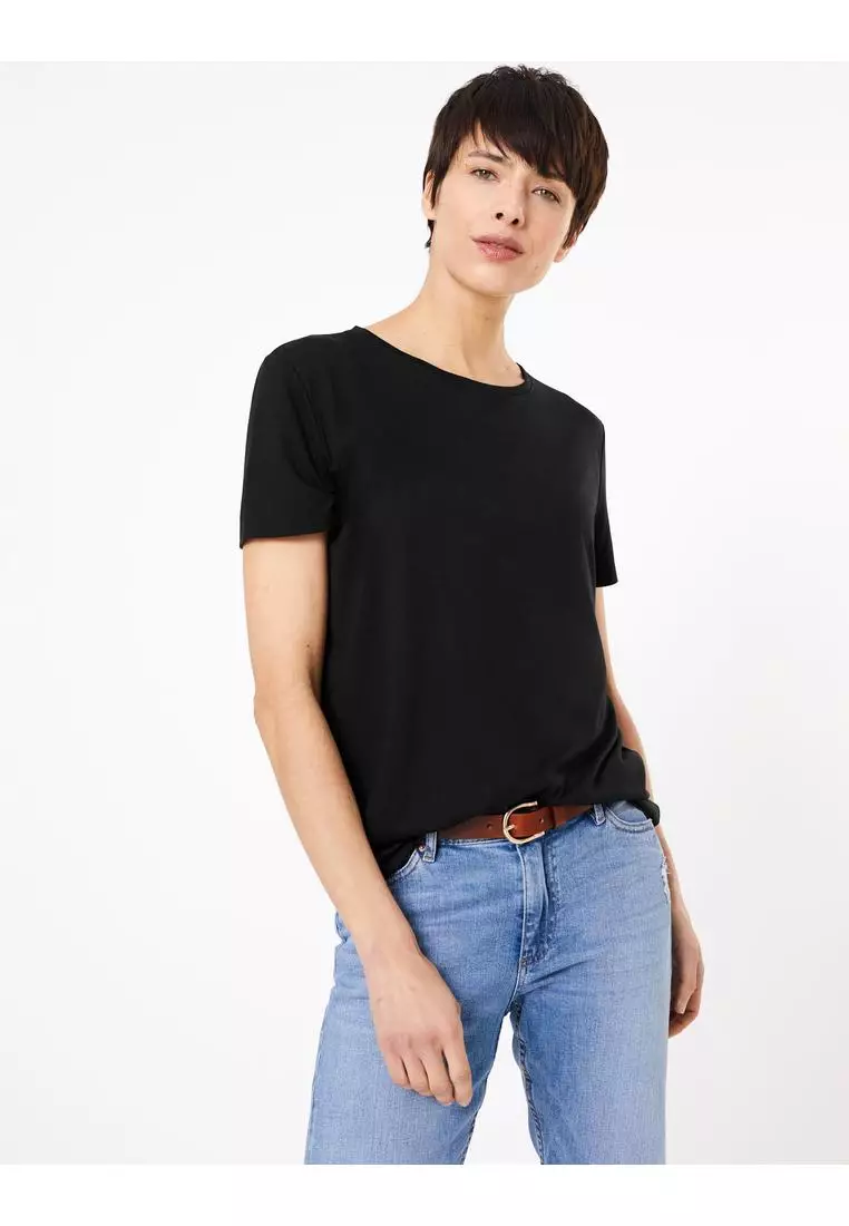 Ladies t shirts marks deals and spencer