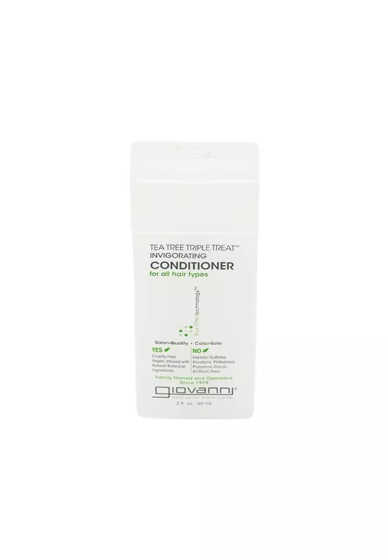 Giovanni Tea Tree Triple Treat Invigorating Conditioner 60ml