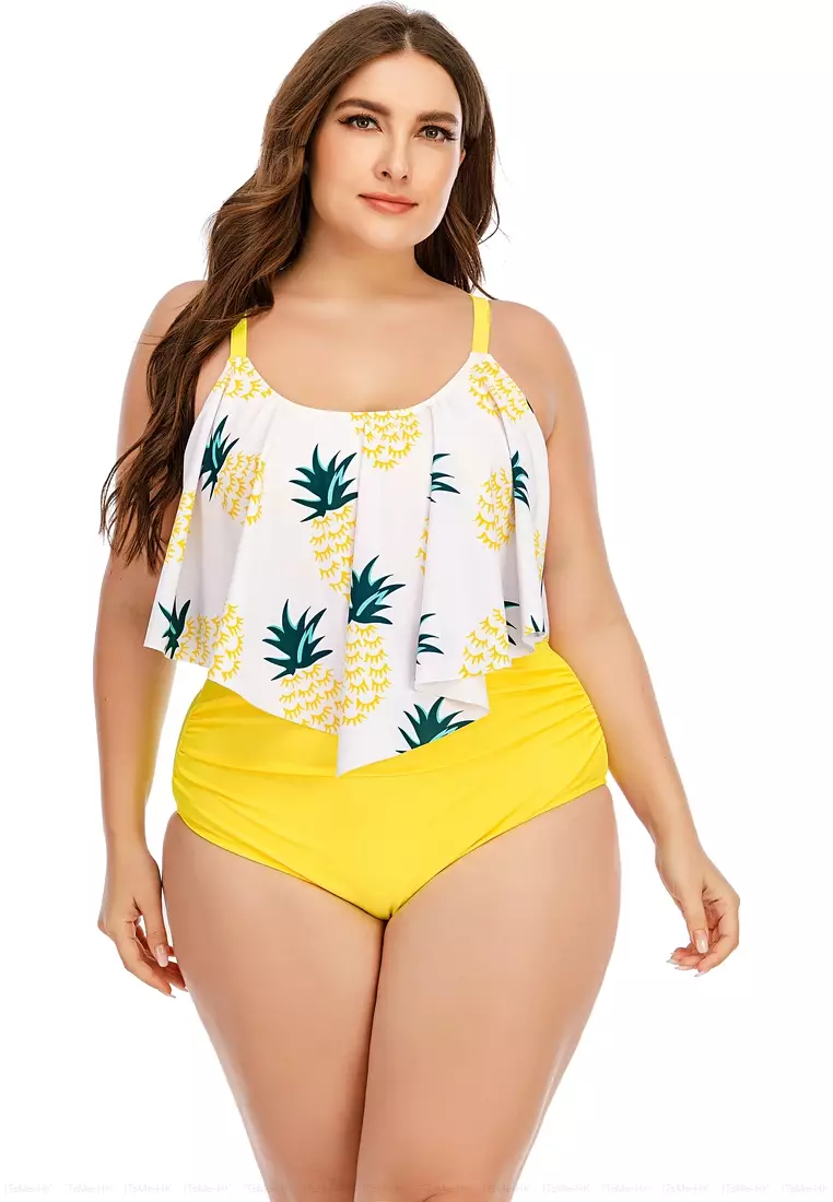 ZITIQUE Large Size (Two Piece) Strap Bikini Swimsuit 2024, Buy ZITIQUE  Online
