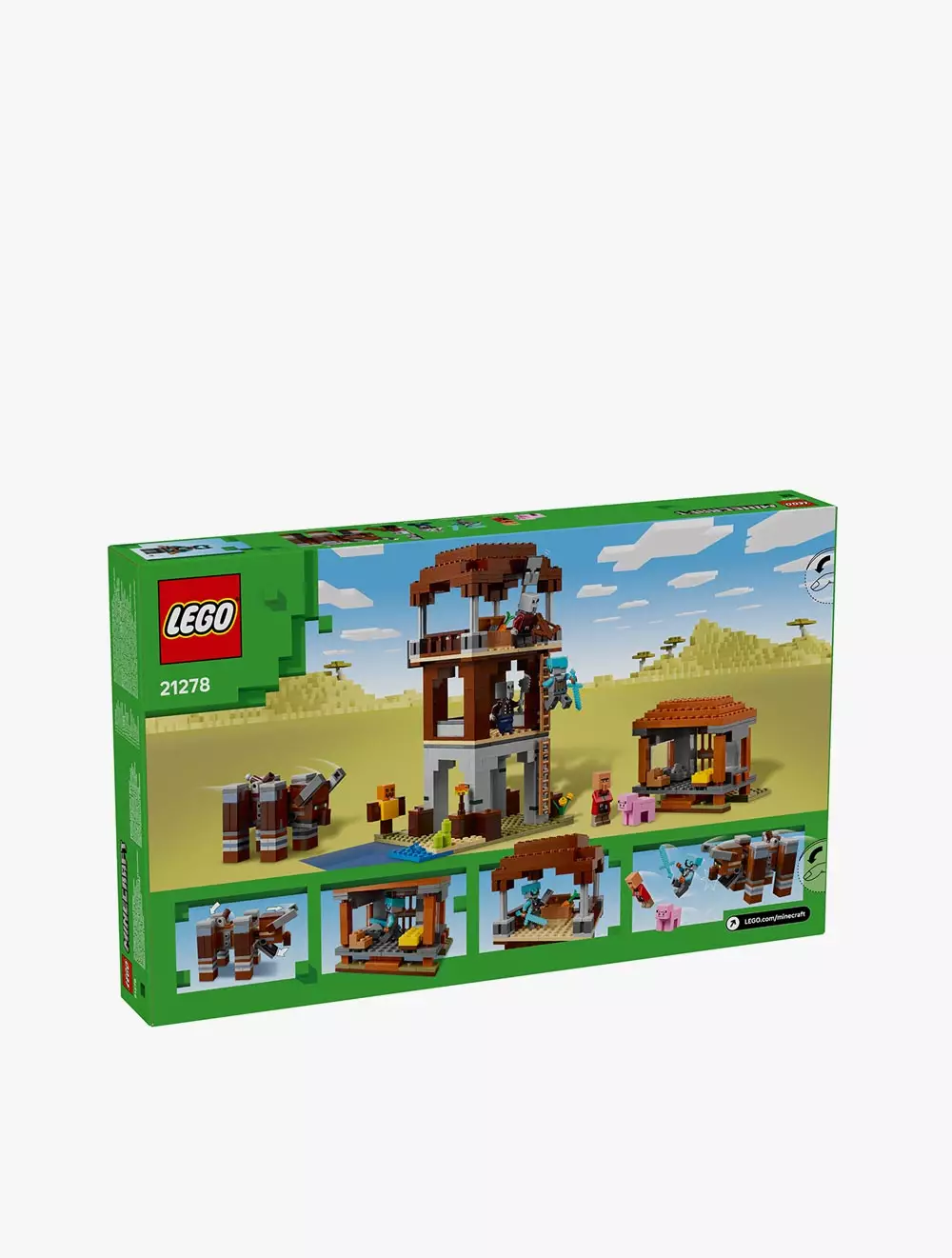 LEGO® Minecraft The Pillager Outpost and Ravager - 21278