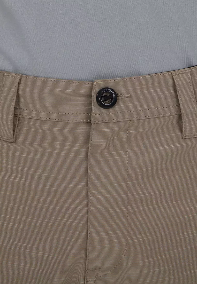MWS SLUB FRICKIN CROSS SHRED 20 HYBRID SHORTS KHAKI
