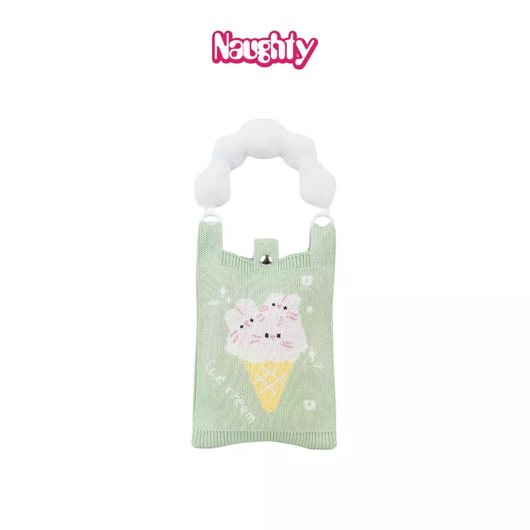 Tas Selempang Hp Wanita Mini Knit Sling Bag Gladys G526 2408001 Naughty Accessories