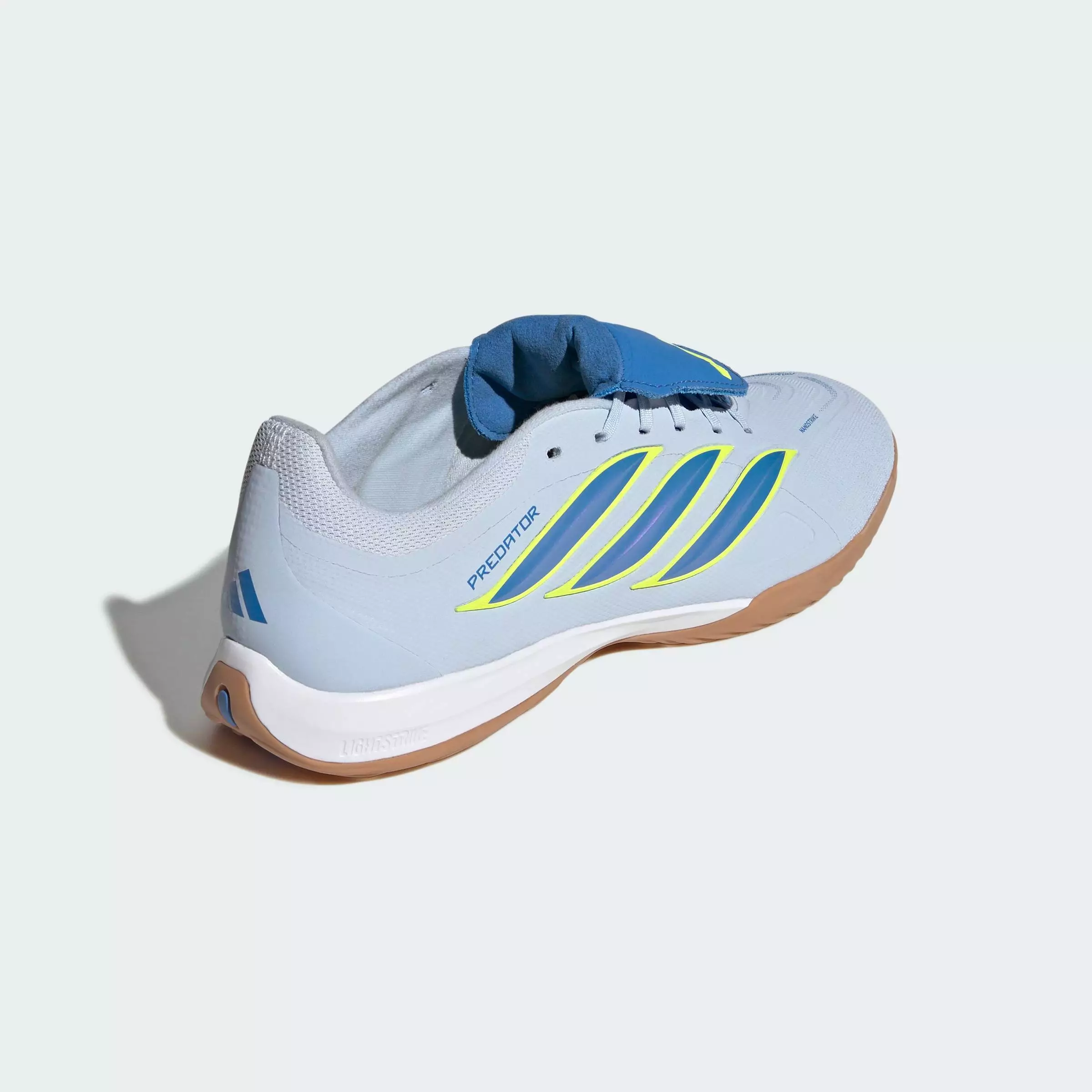 Football PREDATOR LEAGUE Fold-Over Tongue Indoor Football Shoes Unisex Blue JR4740