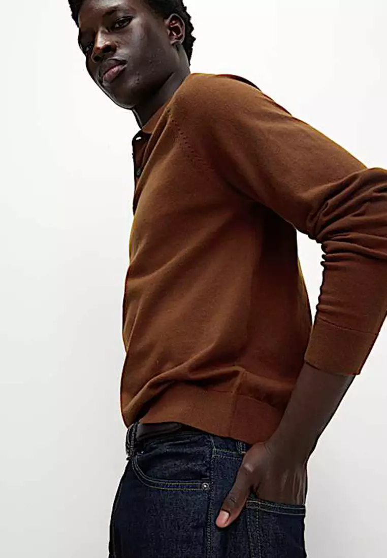 Cotton Rich Knitted Polo Shirt