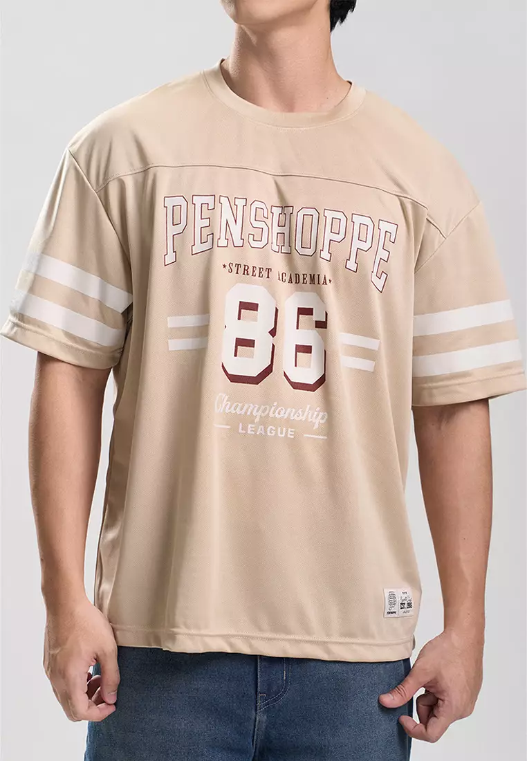 86 Relaxed Fit Football Jersey