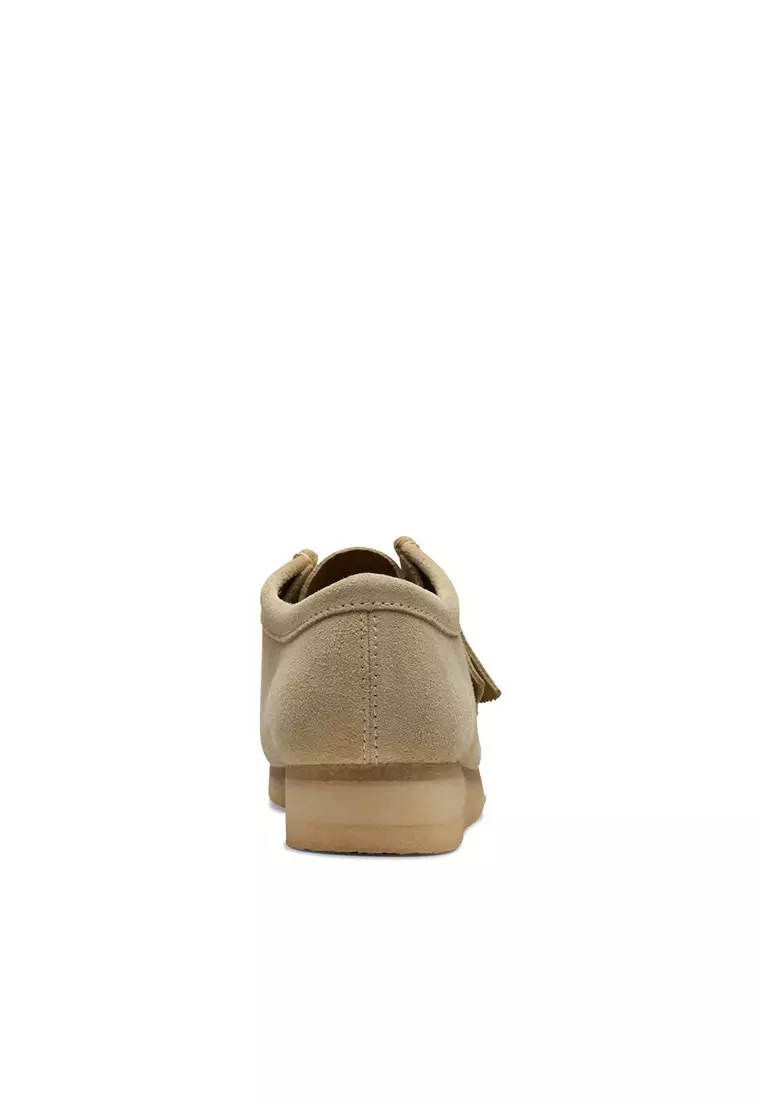 Mens Wallabee Shoes - Maple Suede