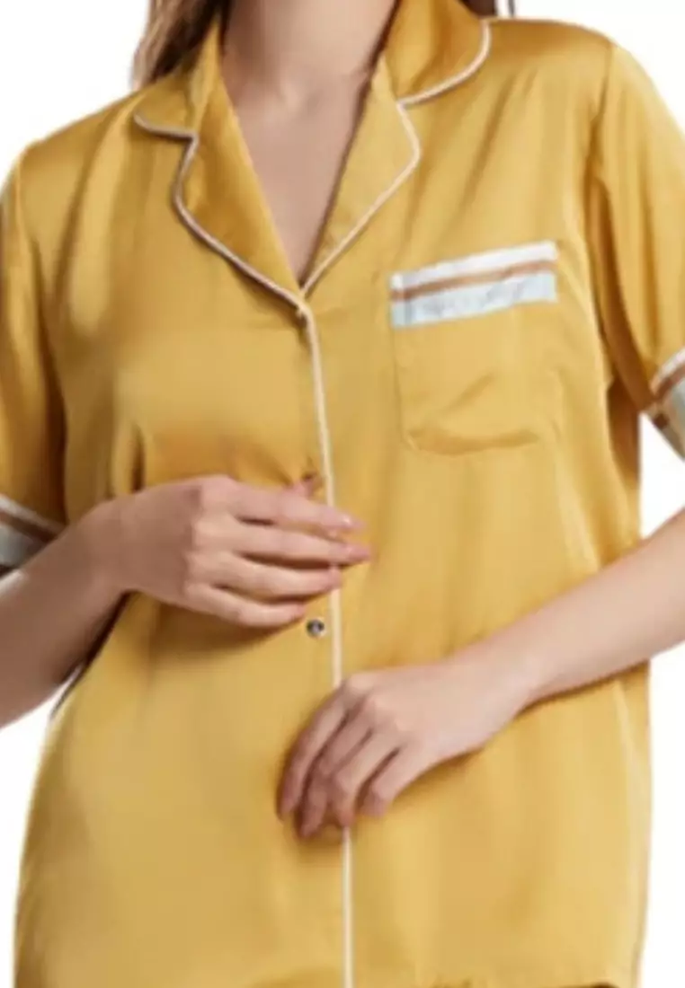Betrina Coordinates Pajamas Yellow