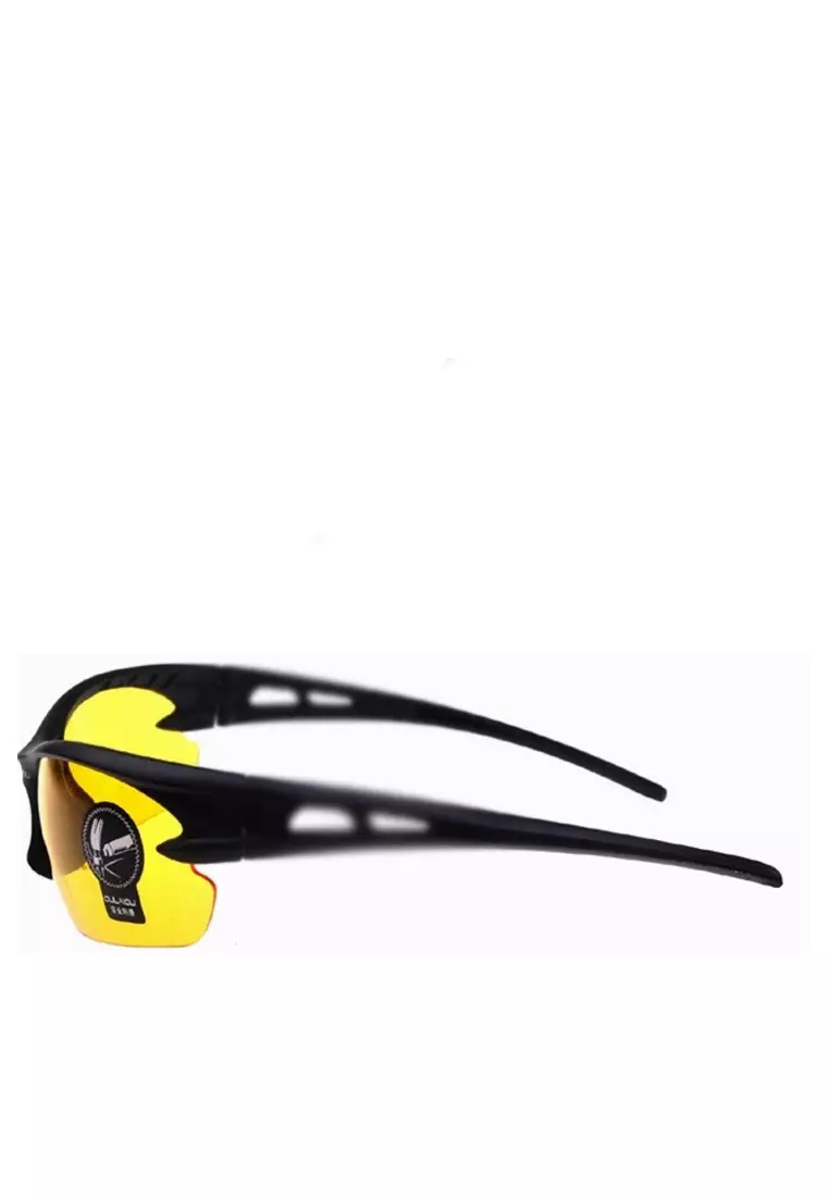 Elodie Sunglasses Kacamata Sepeda Lensa Mercury UV Protection Frame Material Plastic ORIGINAL - Black Yellow