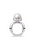 LAZO DIAMOND white LAZO DIAMOND J'aime Crown Prong Baby Ring Pearl and Diamond Pendant in 9k White Gold 0E43FACCC1BF04GS_1