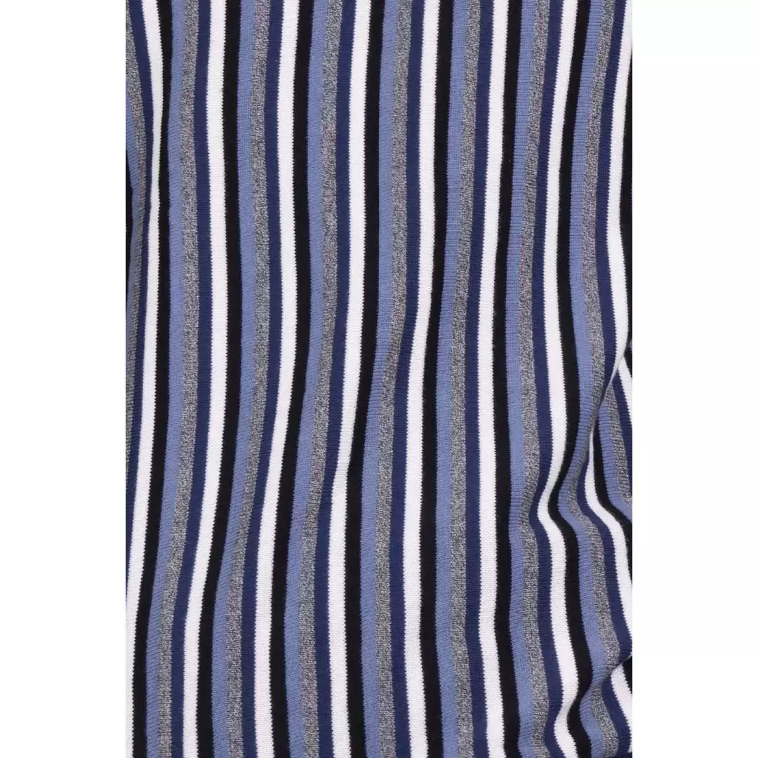 Emba Denim - Stern Kaos Pria Polo Knit Regular Fit  Navy