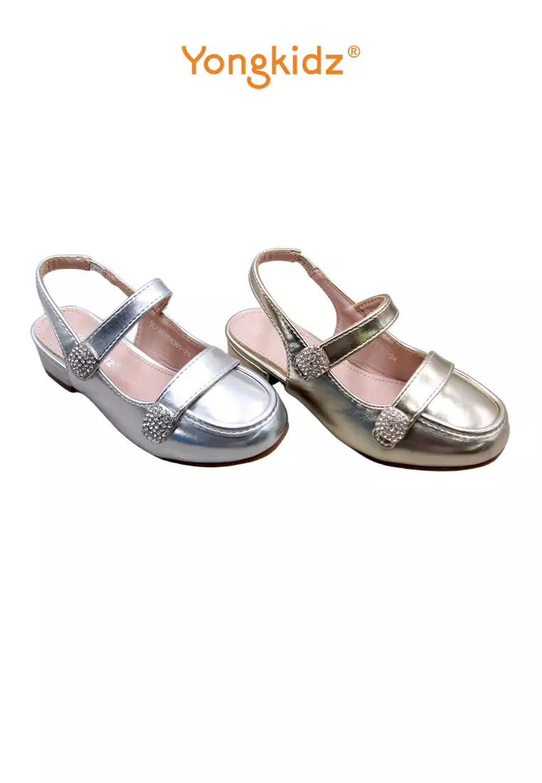 YONGKIDZ MARY JANE GIRL OL-ADN88301-24 SILVER