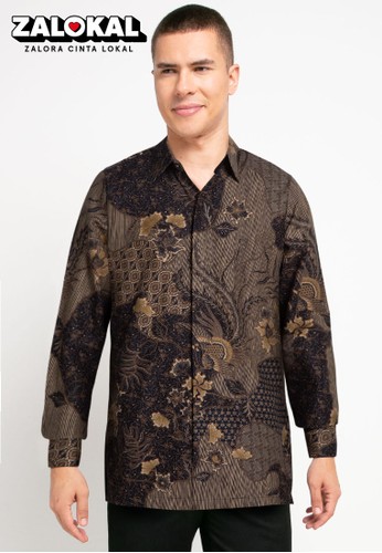 Jual Rianty Batik  Kemeja  Denio Original ZALORA  Indonesia