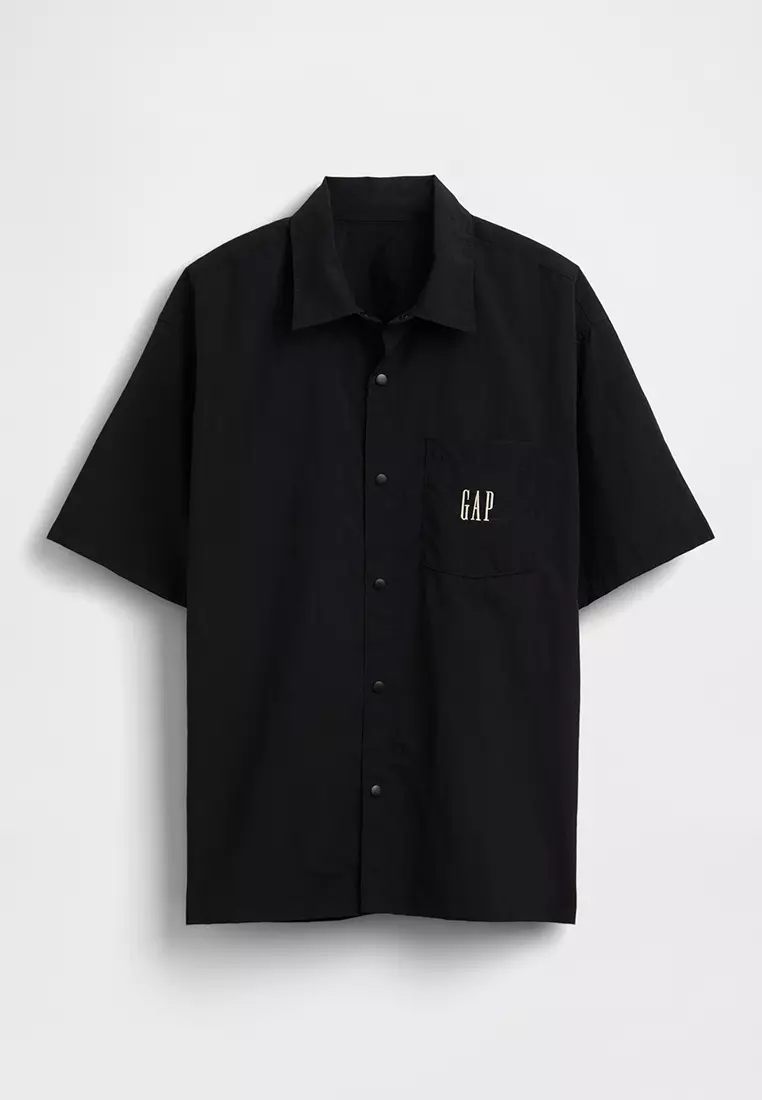 100% Nylon Boxy Shirt