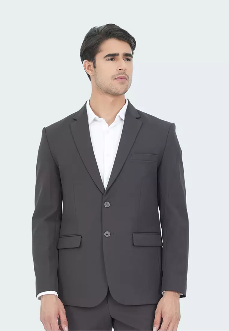 Johnwin - Jas - Formal Suit - Patch Lengan - Coklat - FSU.1031.231.116.C