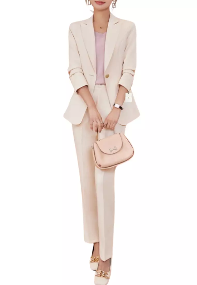 HAPPY FRIDAYS Fashionable Suit Set YGH-EA8883-set