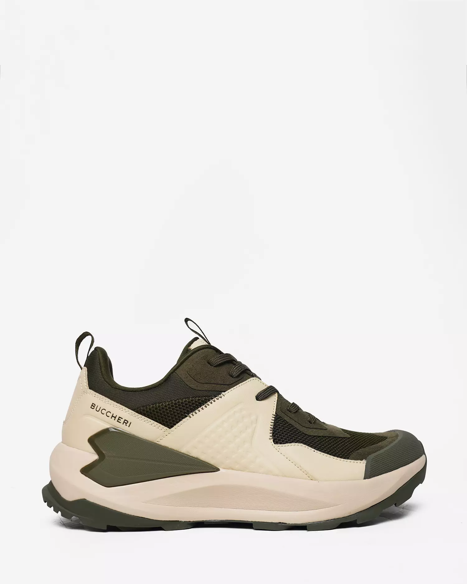 Buccheri Laine Sneaker Men Khaki/Beige