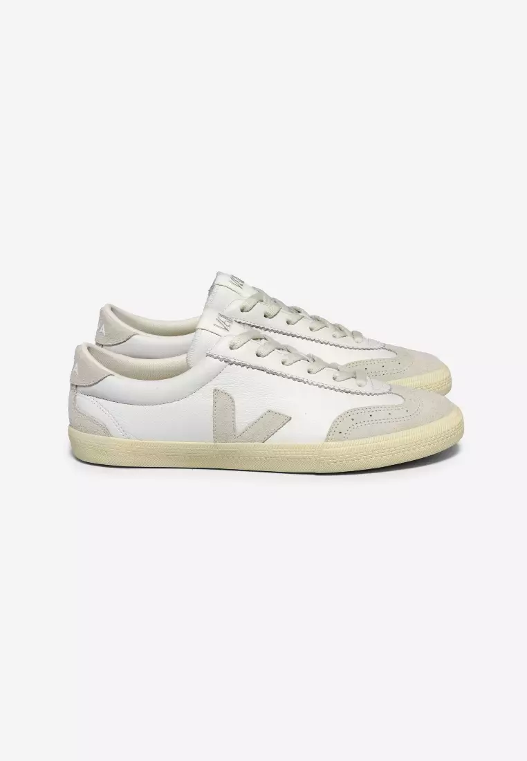 Discount on Veja  shoes - SKU: Volley Leather White Natural Sneakers