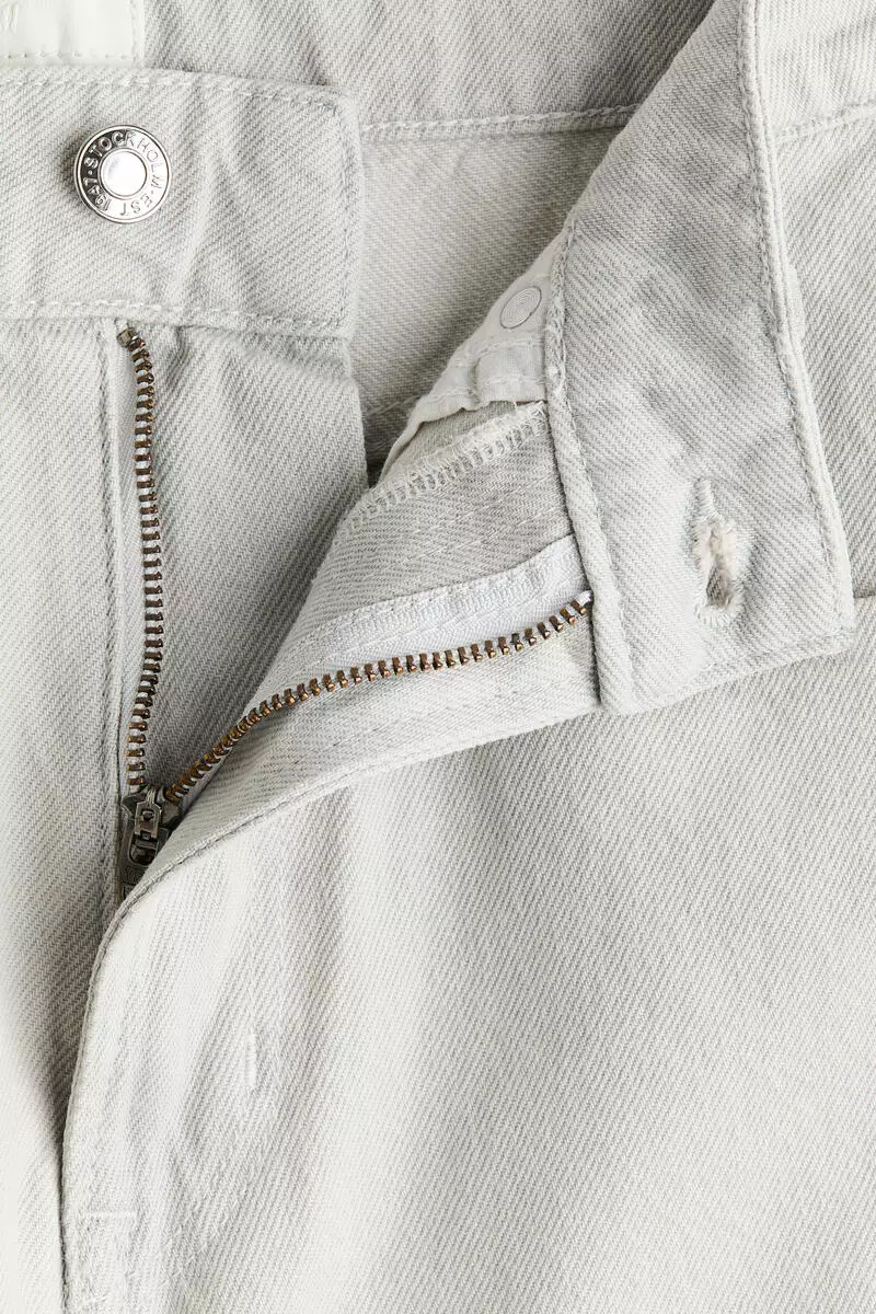 Barrel Regular Waist Ankle Jeans