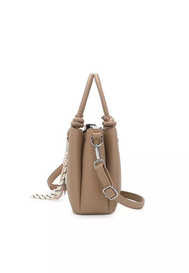 Women's Top Handle Bag / Sling Bag / Crossbody Bag / Shoulder Bag - Khaki
