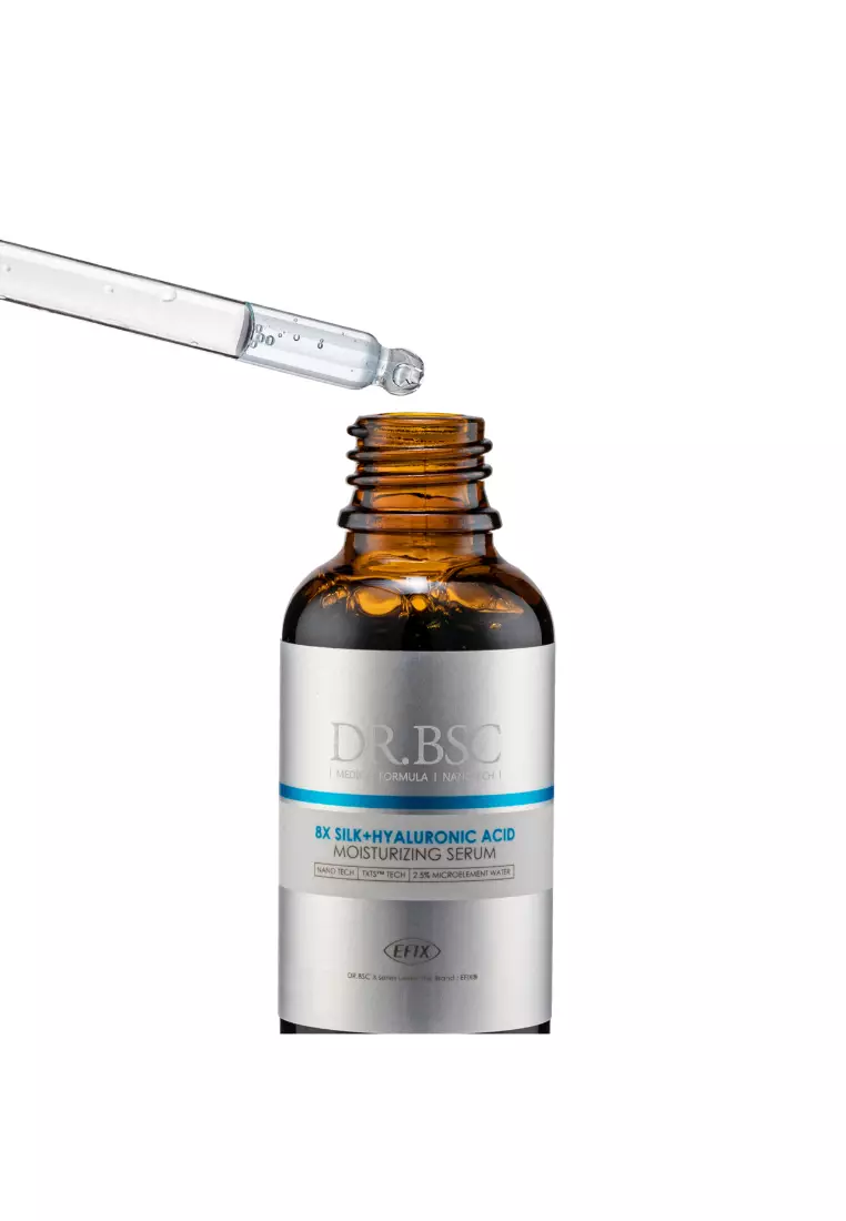 DR.BSC 8X Silk+Hyaluronic Acid Moisturizing Serum (Plus Blue Copper Peptide) 30ml