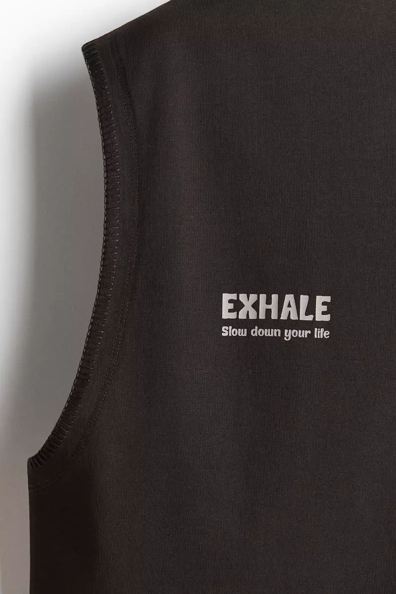 Loose Fit Printed vest top