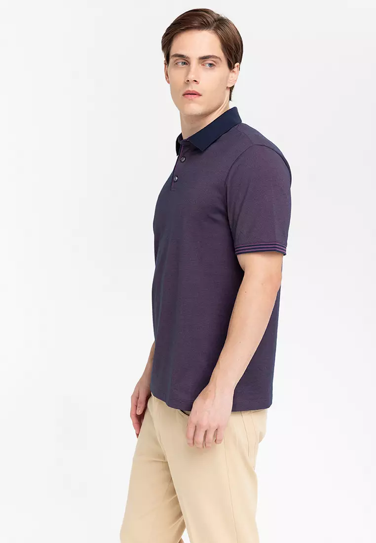 End on end 3 Button Polo Shirt