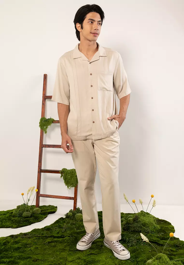 FSC Rayon Pintuck Shirt