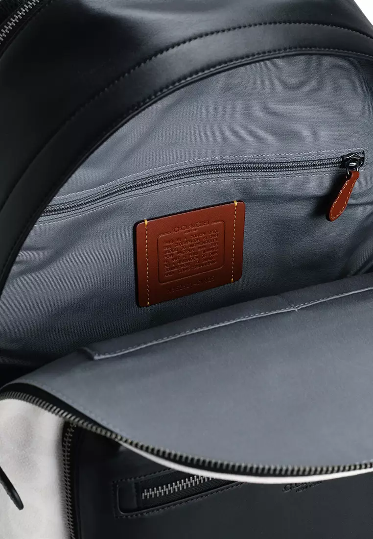 West Backpack In Signature Canvas