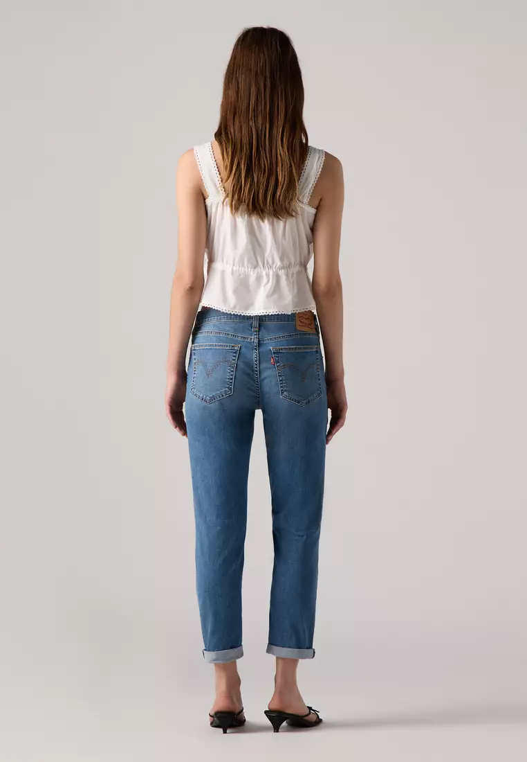 Women's Mid-Rise Boyfriend Jeans 19887-0362