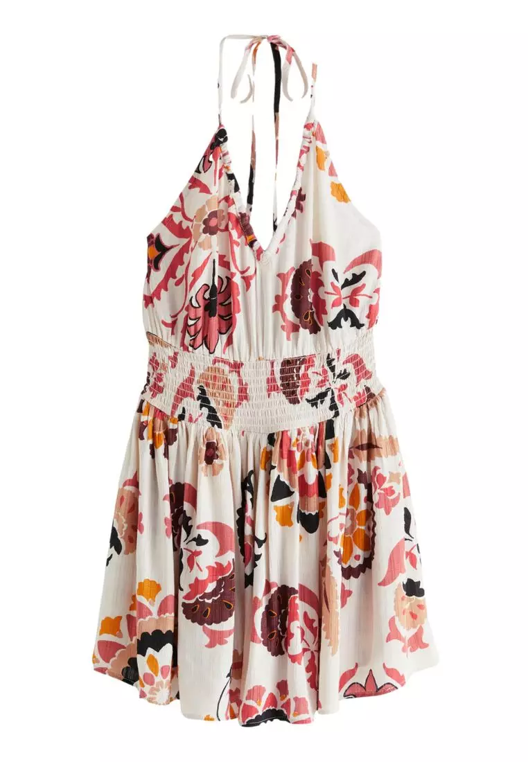 Halter Summer Skort Dress