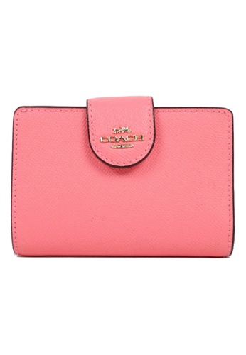 Coach Coach Medium Corner 6390 Zip Wallet In Pink Lemonade 2023 | Buy Coach  Online | ZALORA Hong Kong