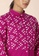 Indya pink Earthen by Indya: Pink Bandhani Straight Shirt Tunic F6713AAAAF7035GS_3