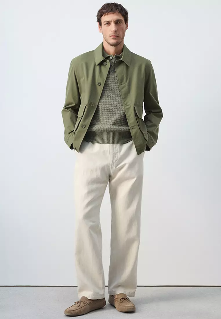 Lightweight Cotton-Lyocell Jacket