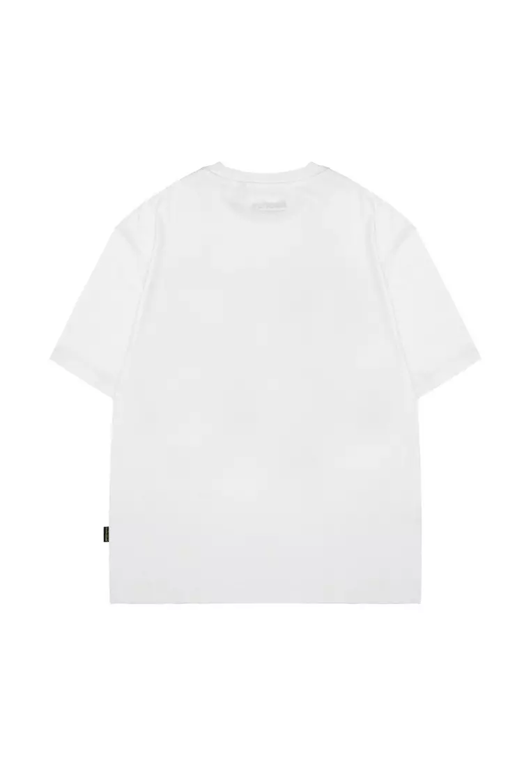 Moutley Men's T-Shirt Short Sleeve Oversized Fit Cotton Never Too Late OL-C130125