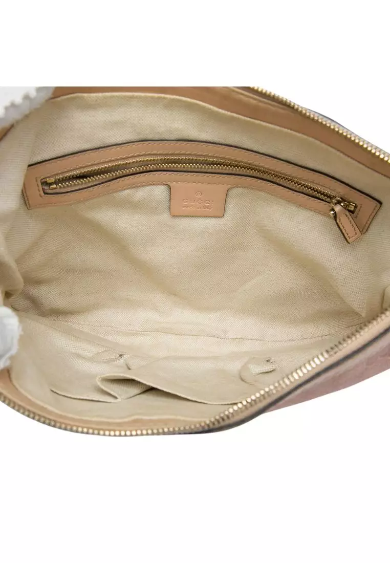 Pre-Loved Gucci Gg Canvas Lovely Crossbody
