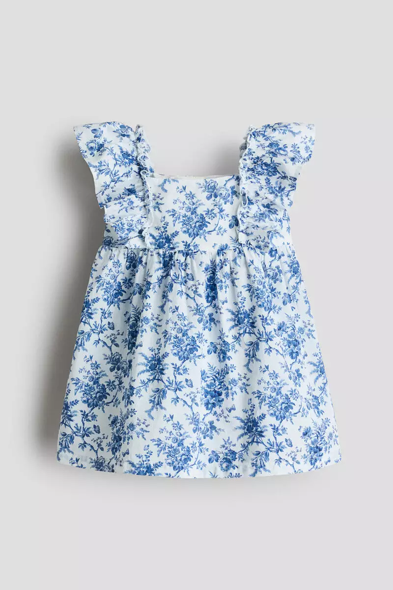 Buy H&M Empire-line cotton dress Online | ZALORA Malaysia