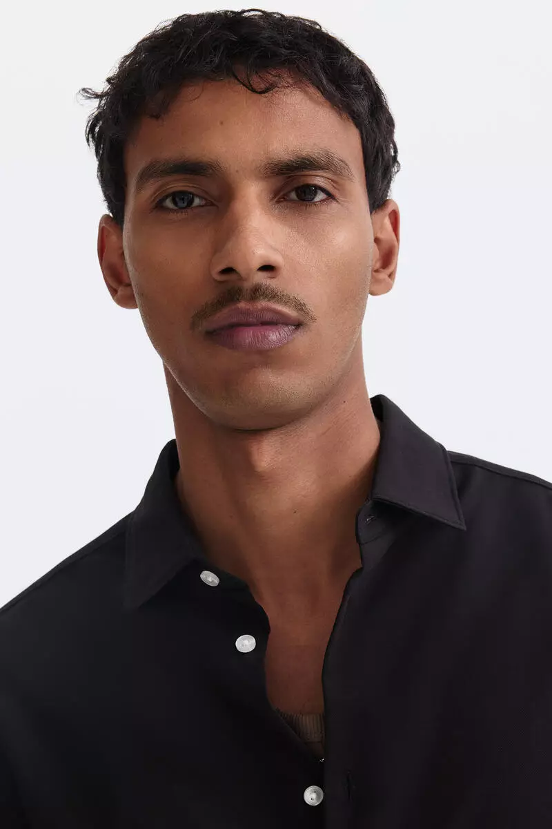 Four-Way Stretch Slim Fit Shirt