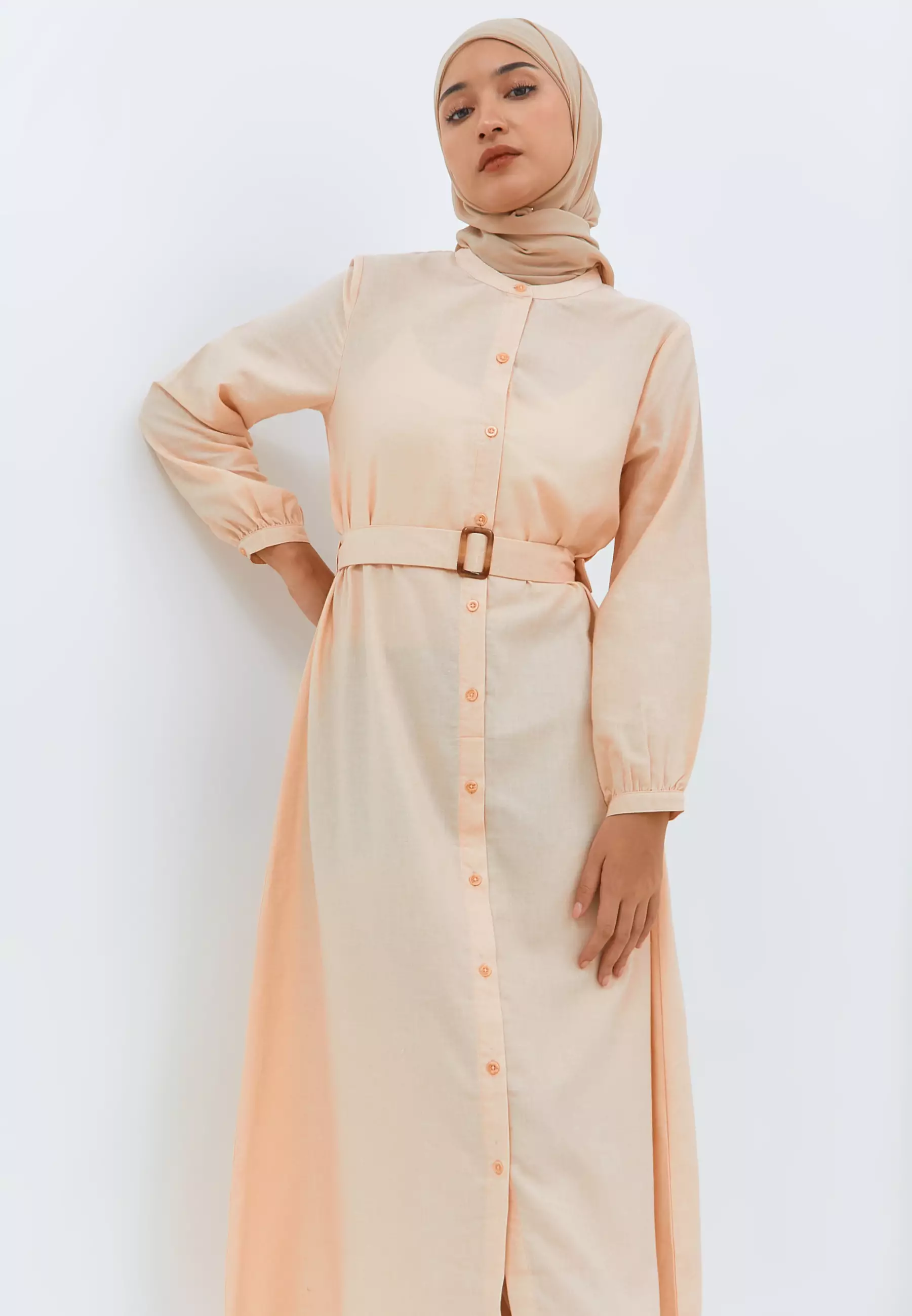 Laila Dress Tender Peach (G.4218)