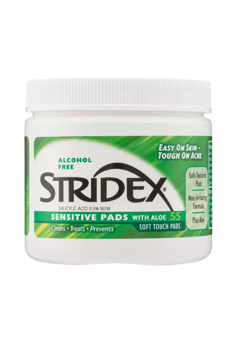 Stridex Sensitive Pads 55pcs
