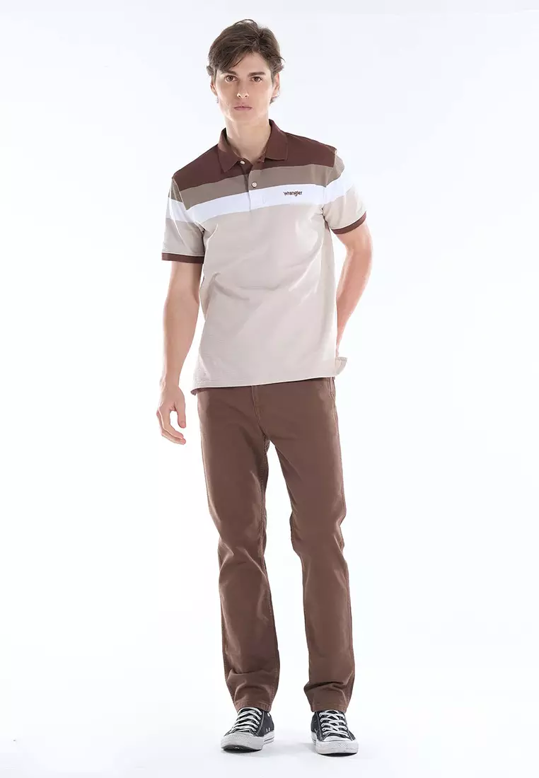 Wrangler Men's Multicolor Polo Shirt