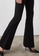 Trendyol black High Waist Flared Trousers 127FBAAB222D39GS_3