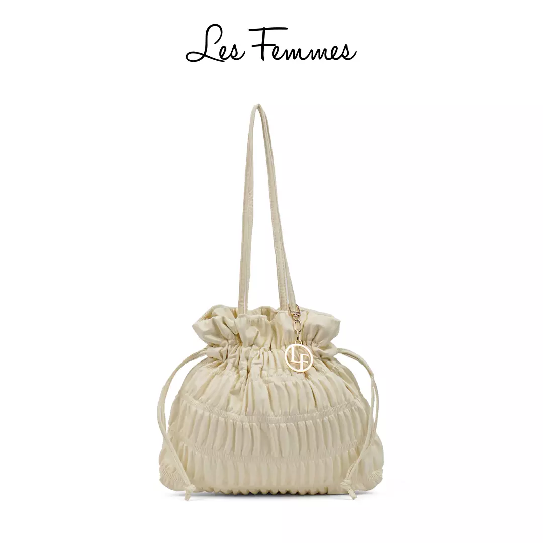 Tas Bahu Wanita Shoulder Bag Olive F37 2406004 Les Femmes