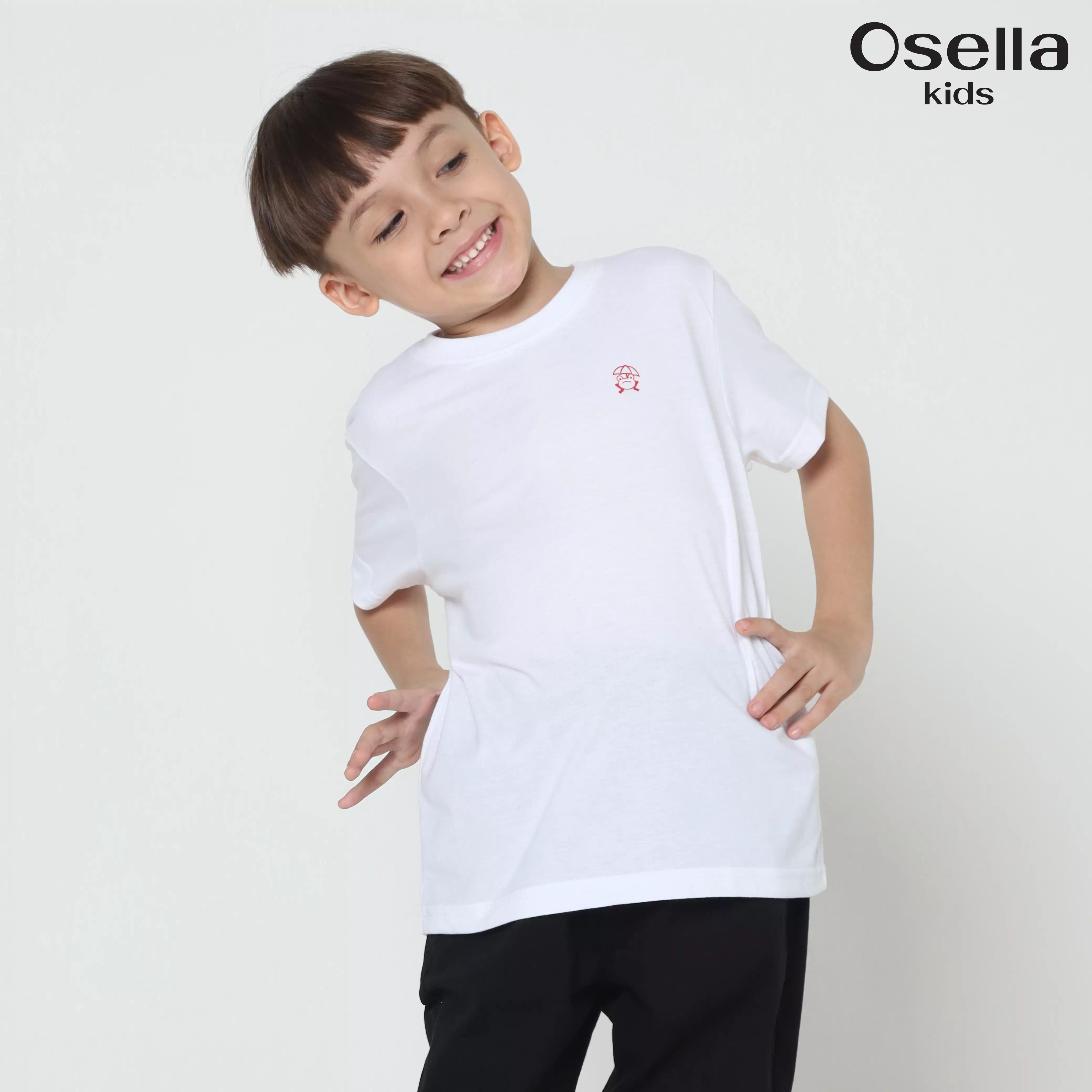 [NEW] Osella Kids Basic Regular T-Shirt 3272500201 | Kaos Lengan Pendek Anak Laki-Laki