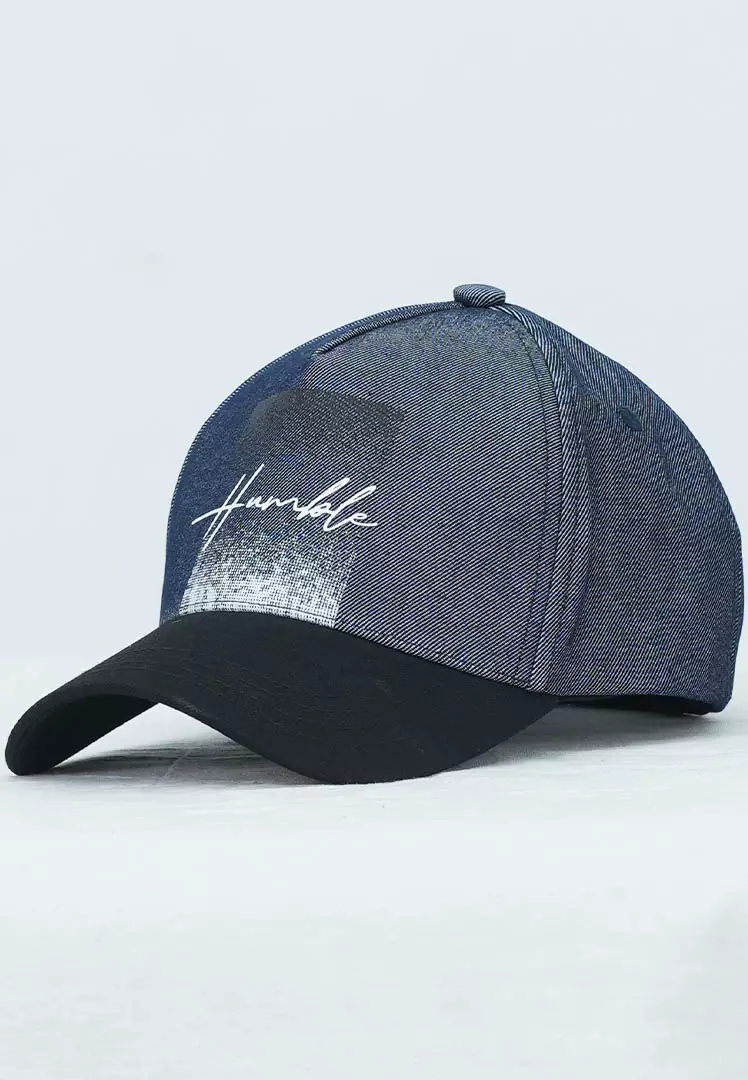 LGS - Topi Casual Pria Motif Denim Gambar Sablon Humble - JCA.513.339.001.C